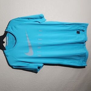 Nike Pro Shirt Mens Size M Athletic Dri-Fit Blue
